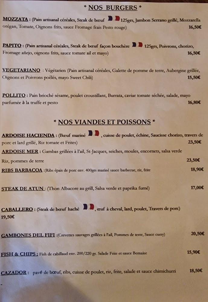 Casa Del Papito - Menu Image 1