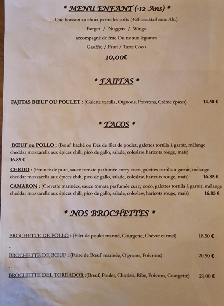 Casa Del Papito - Menu Image 2